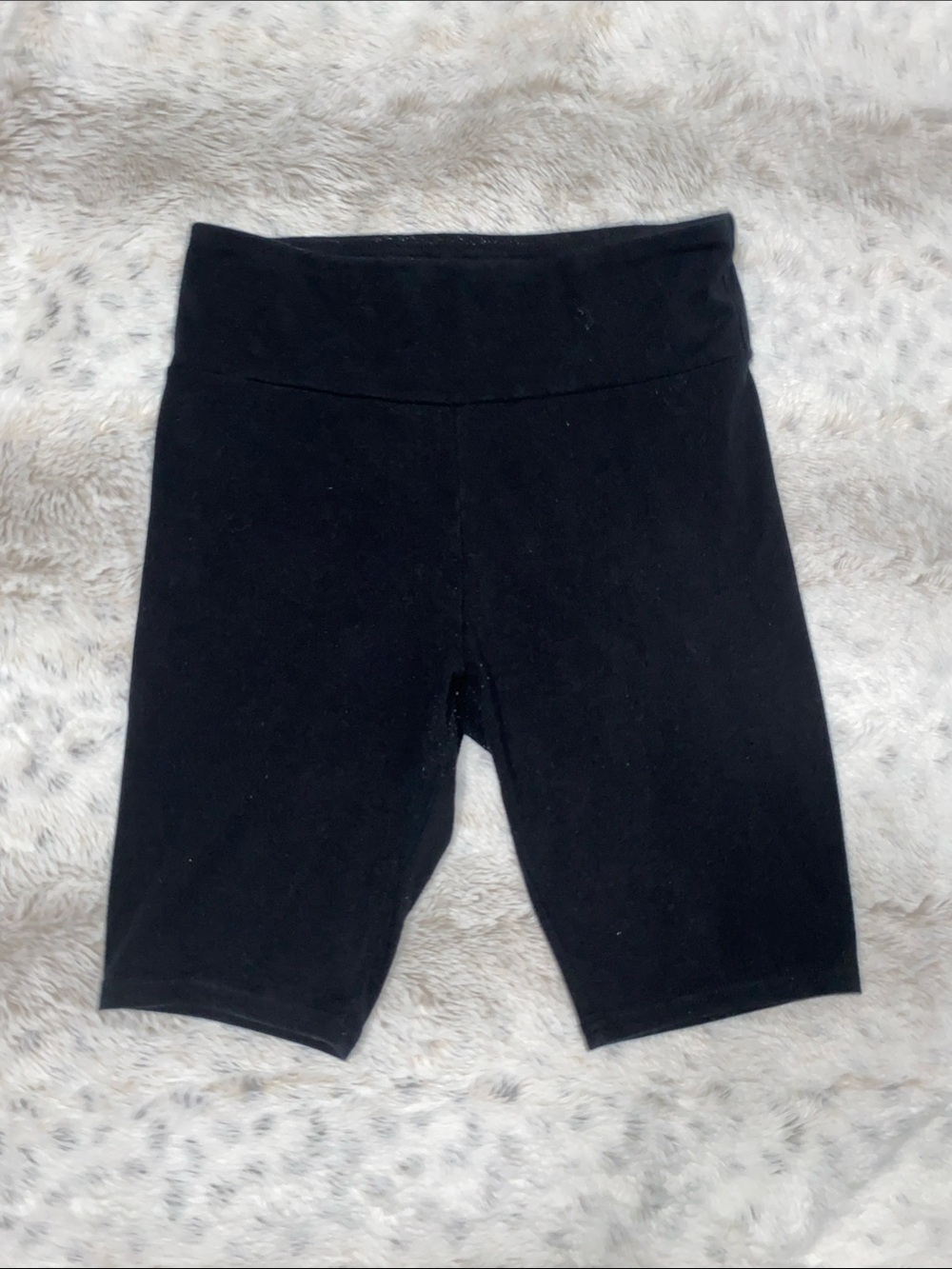 wild fable Black Mid‑Rise Bike Shorts